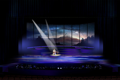 《多彩中國》音樂會 舞臺藝術造型策劃與首都文化風采的交響